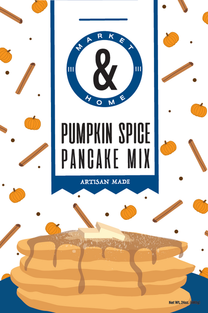 Pumpkin spice pancake mix package